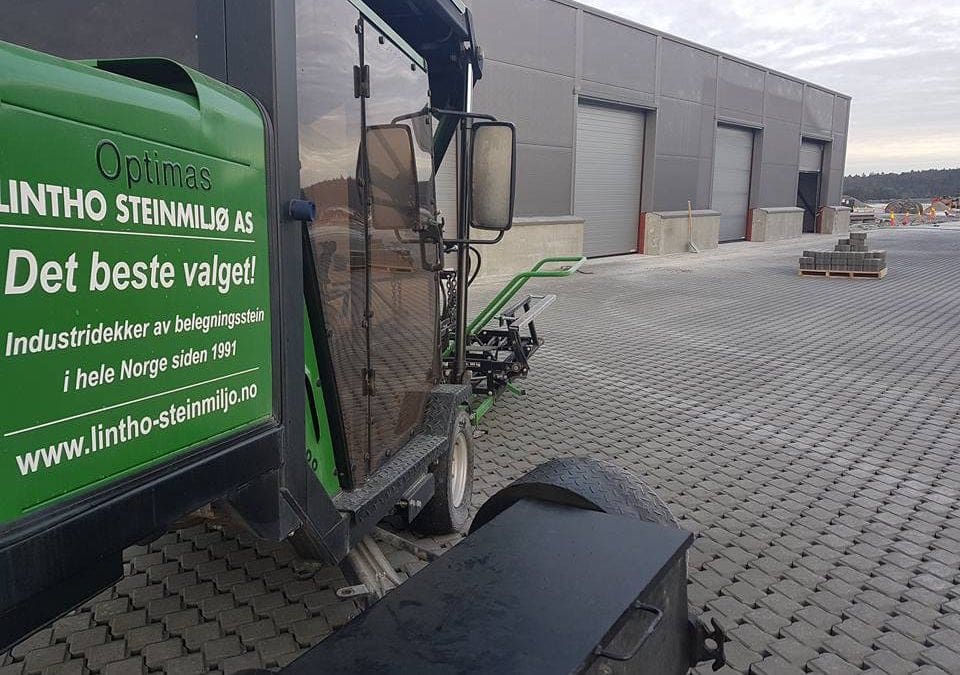 Permeable dekker på Svinesund Transportsenter