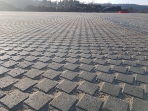 Permeable dekker på Svinesund Transportsenter bilde